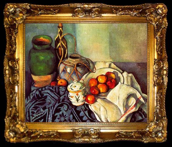 framed  Paul Cezanne Still Life, ta009-2